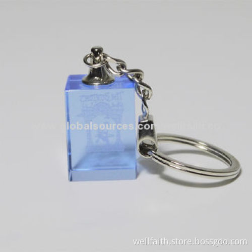 Business promotion gifts LED glow keychainNew